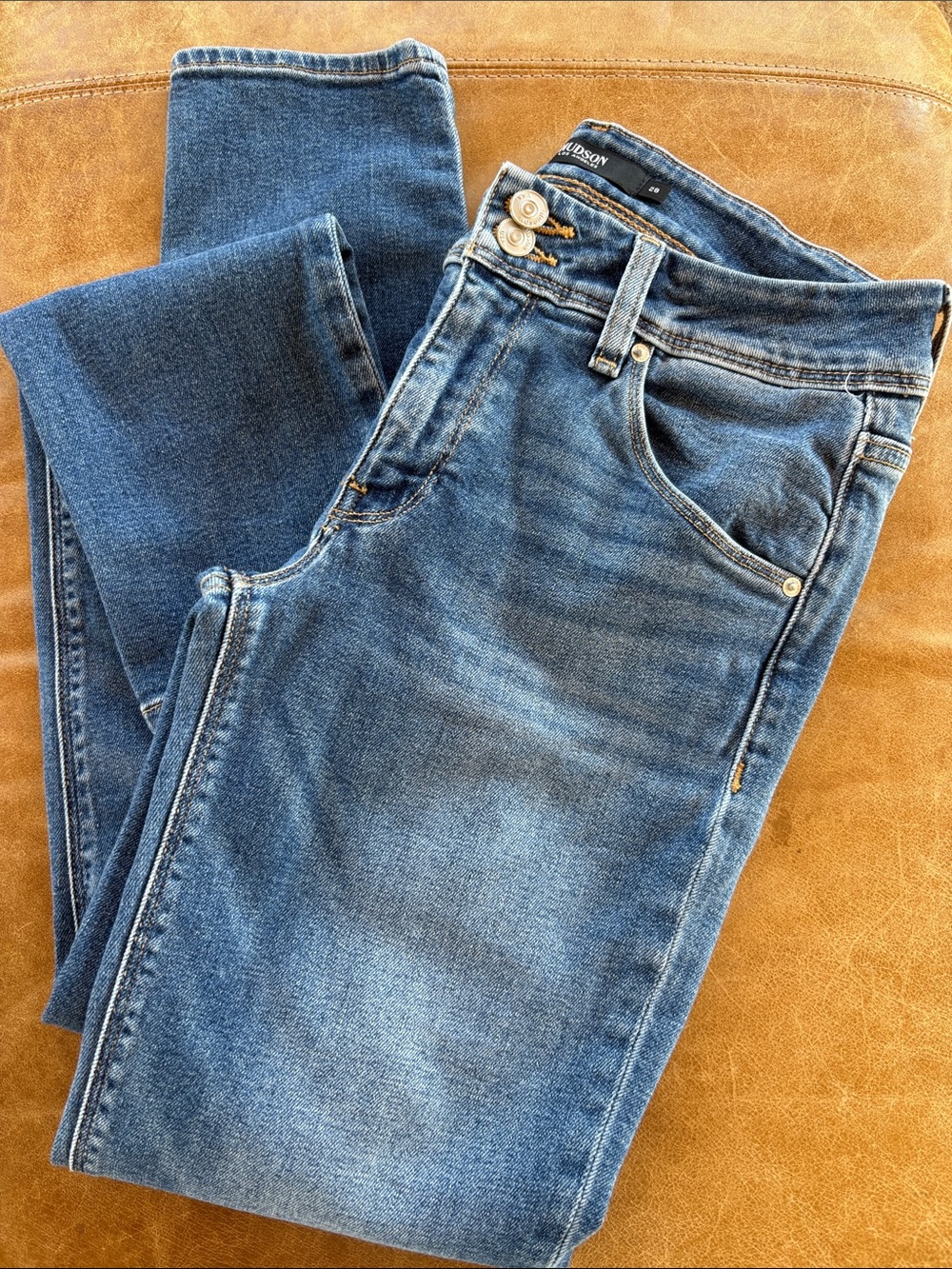 Hudson Classic Blue Women's Denim Jeans - Slim Fit